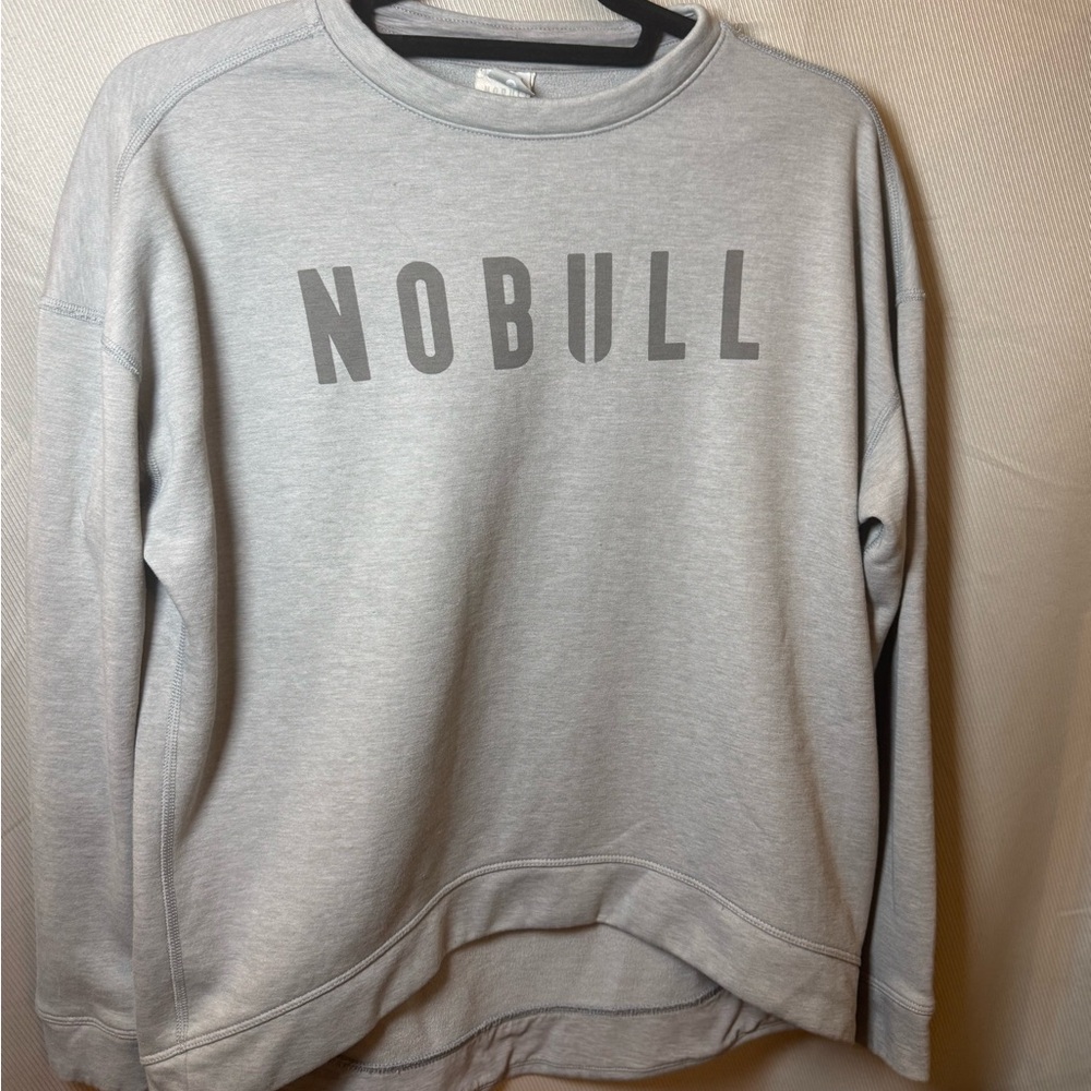NOBULL Gray Crewneck Sweater Athletic Style